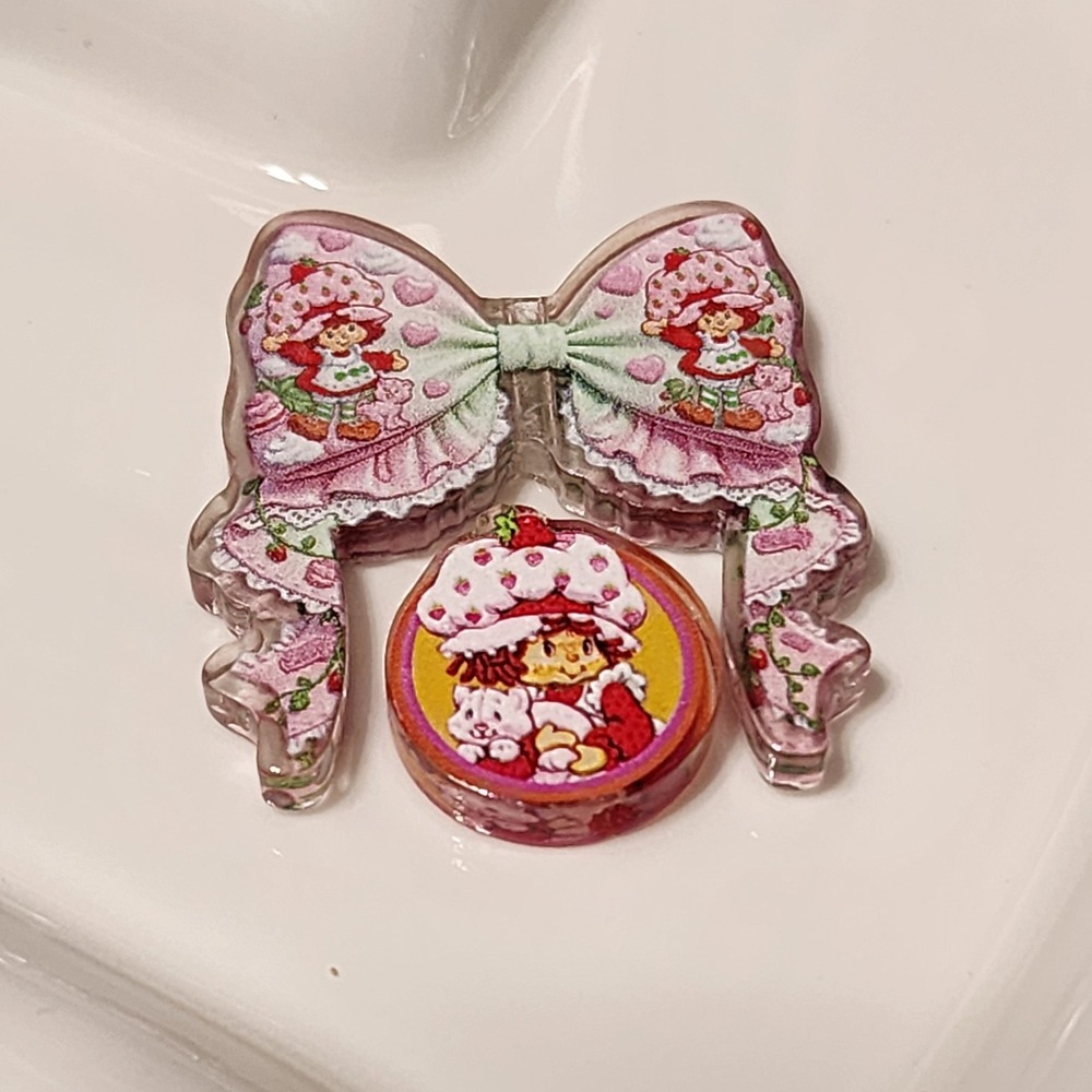 Strawberry Focal Beads Beaded Pen Jewelry Making Acrylic Phone Chain Charms